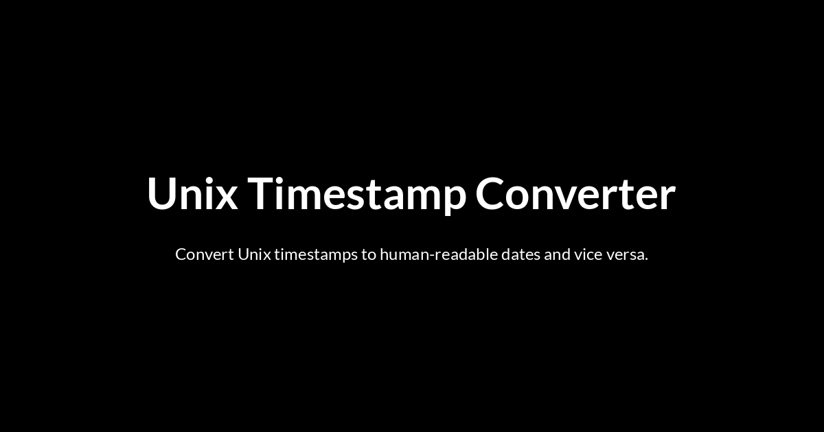 unix-timestamp-converter-epoch-time-converter